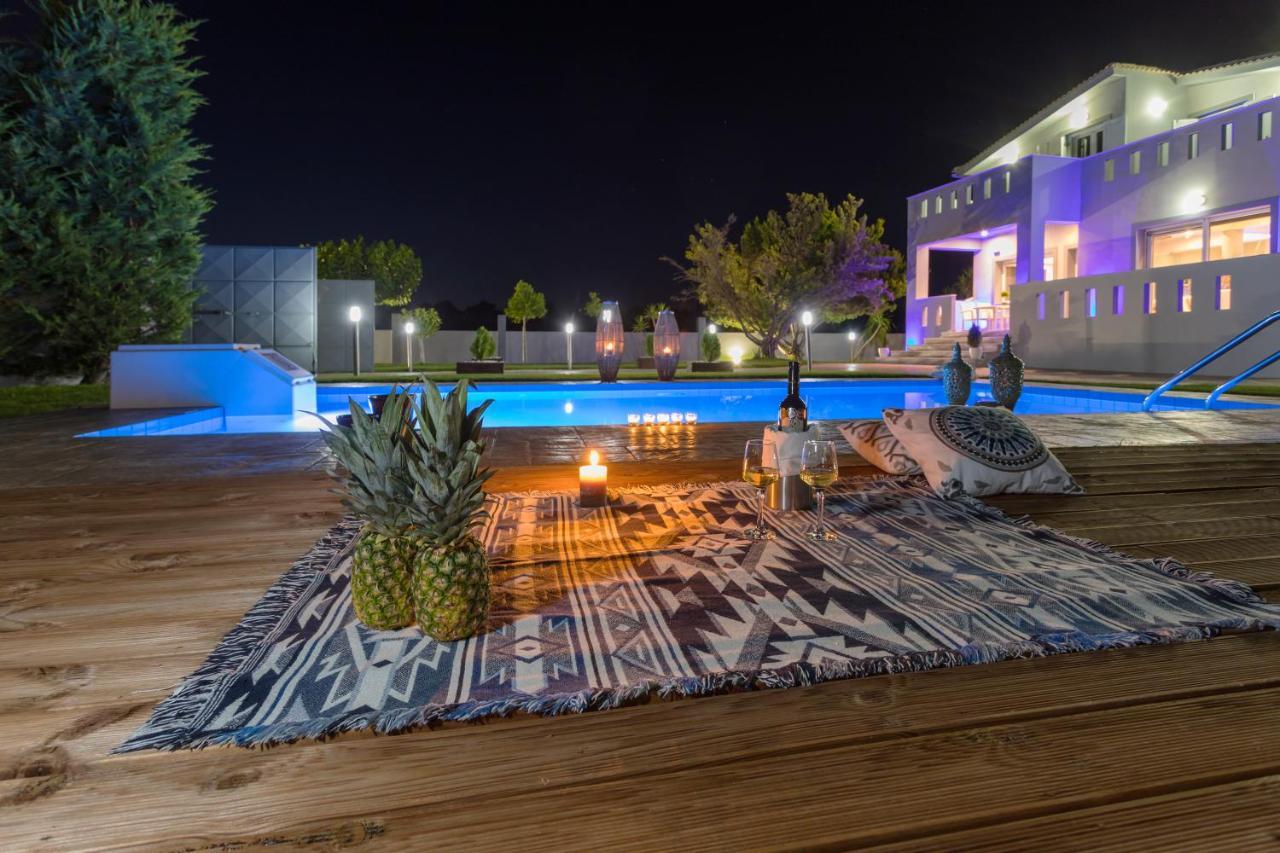 Muthee Luxurious Private Villa Laganas Extérieur photo